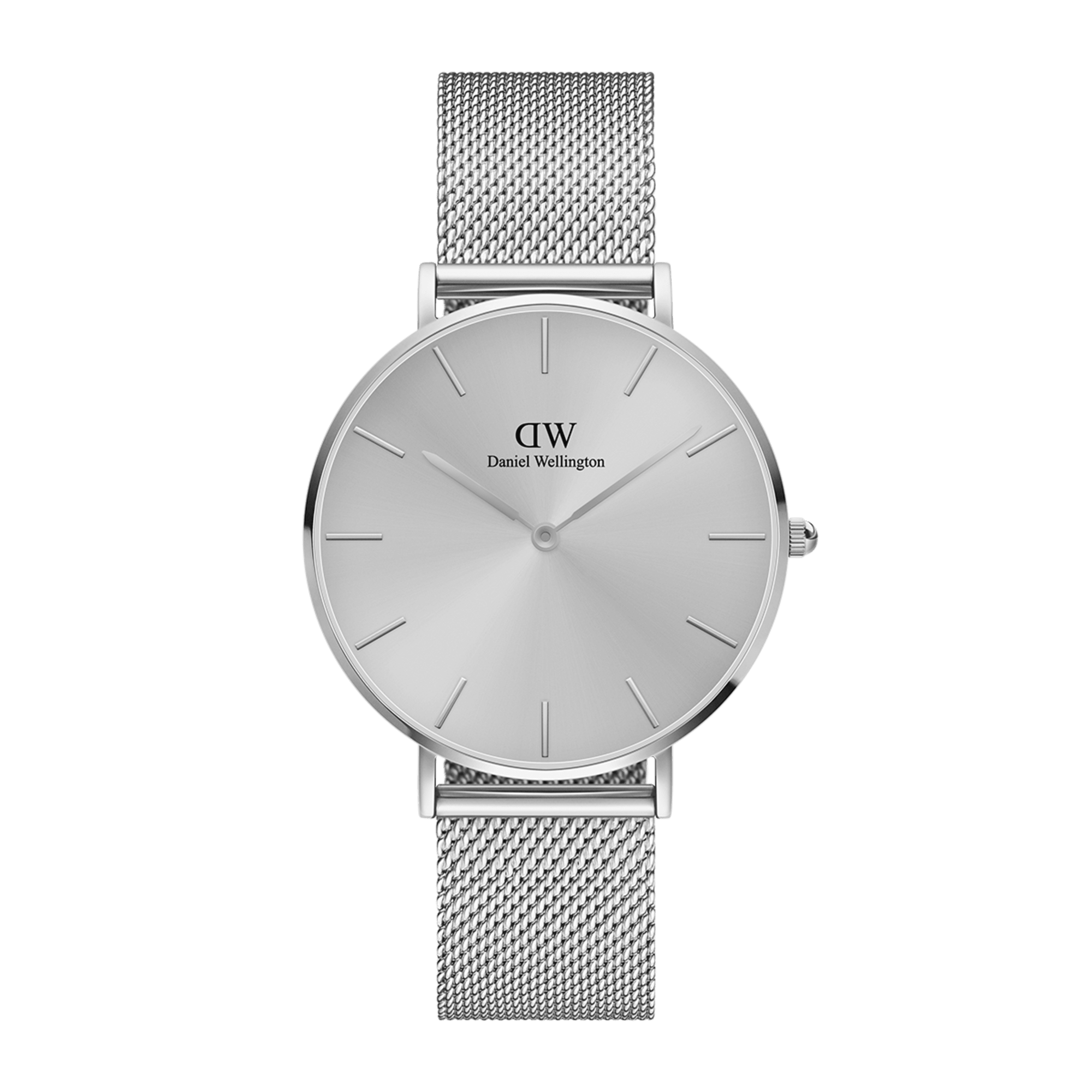 Daniel Wellington 腕時計 PETITE UNITONE 36mm DW00100469 Daniel Wellington Petite Unitone 36mm Silver Dial Watch