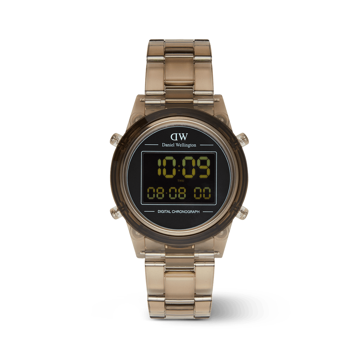 Daniel Wellington Gold and Brown Leather Watch Men main image 3