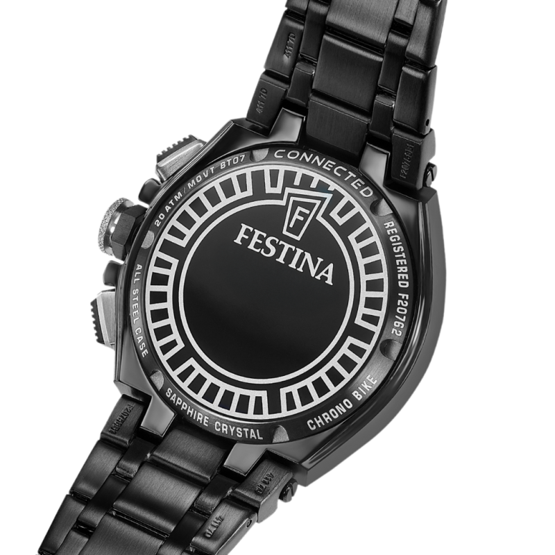 Festina Black Dial Stainless Steel Men's Watch F20762/3
