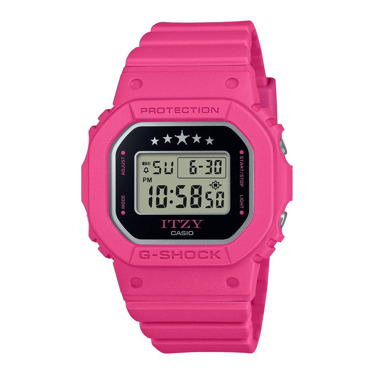 G-Shock ITZY Pink Resin Band Watch GMDS5610IT-4A
