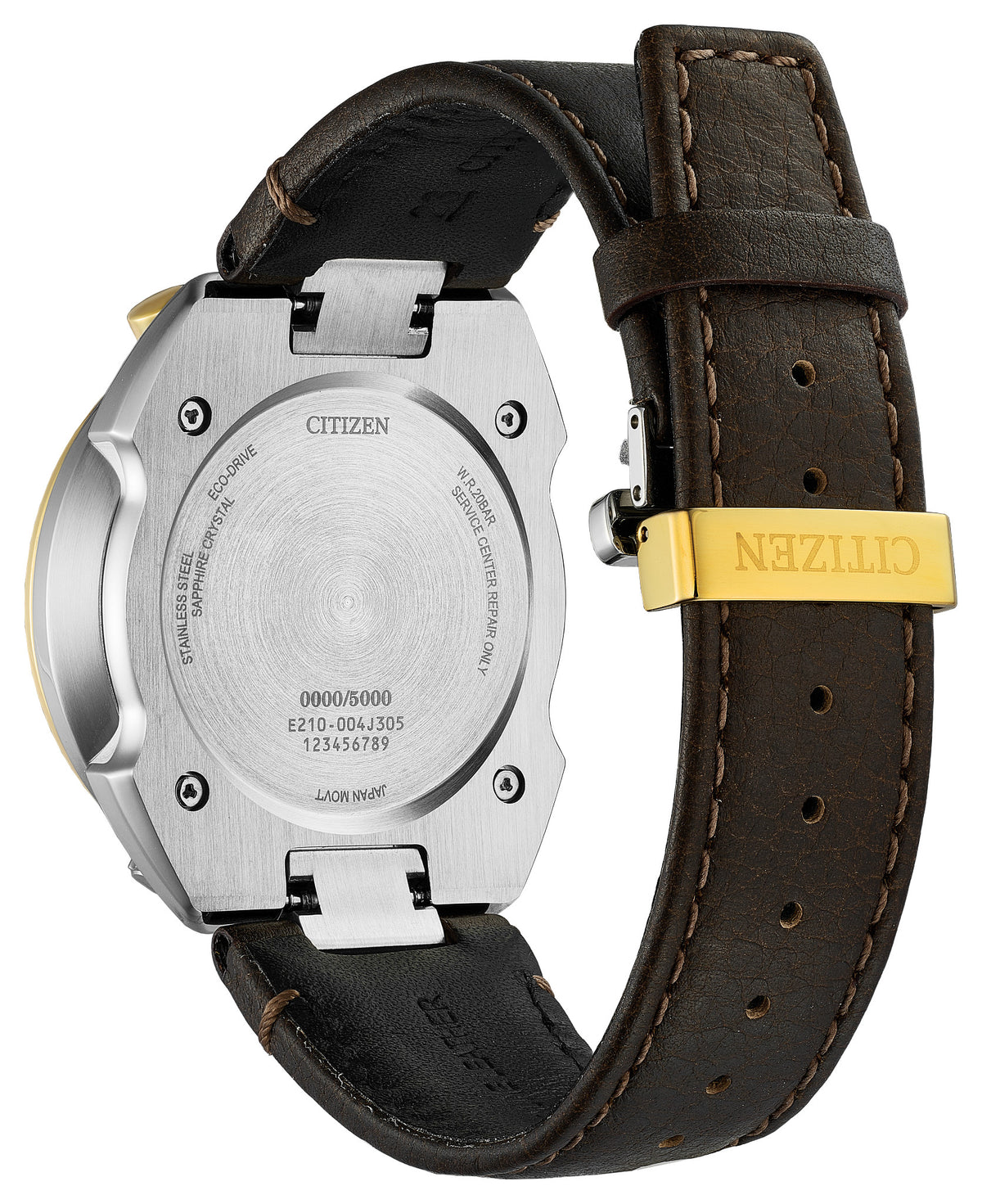 Citizen Promaster Tsuno Chrono Racer AV0104-06W, green dial, brown leather strap