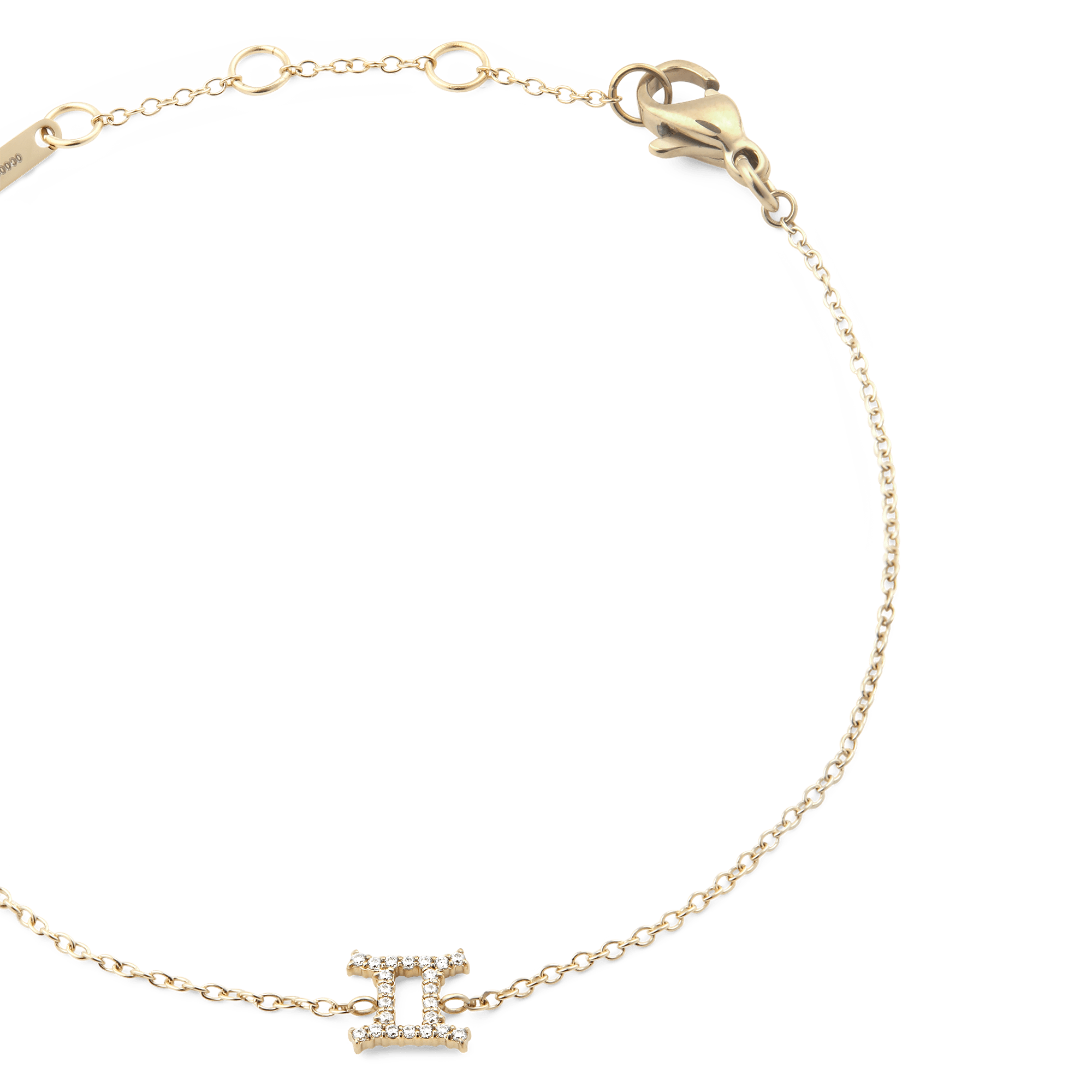 Daniel Wellington Crystal Zodiac Chain Bracelet Gold