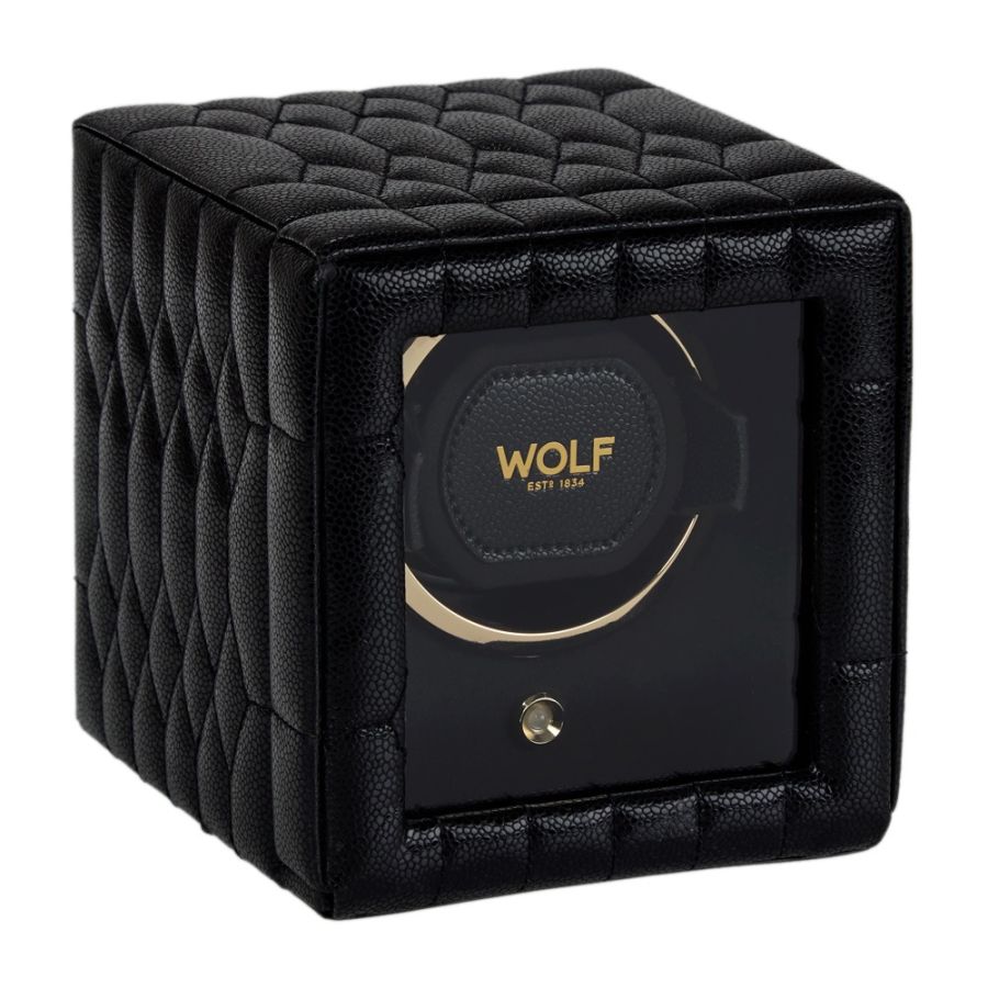 Wolf Lauren Single Watch Winder Black