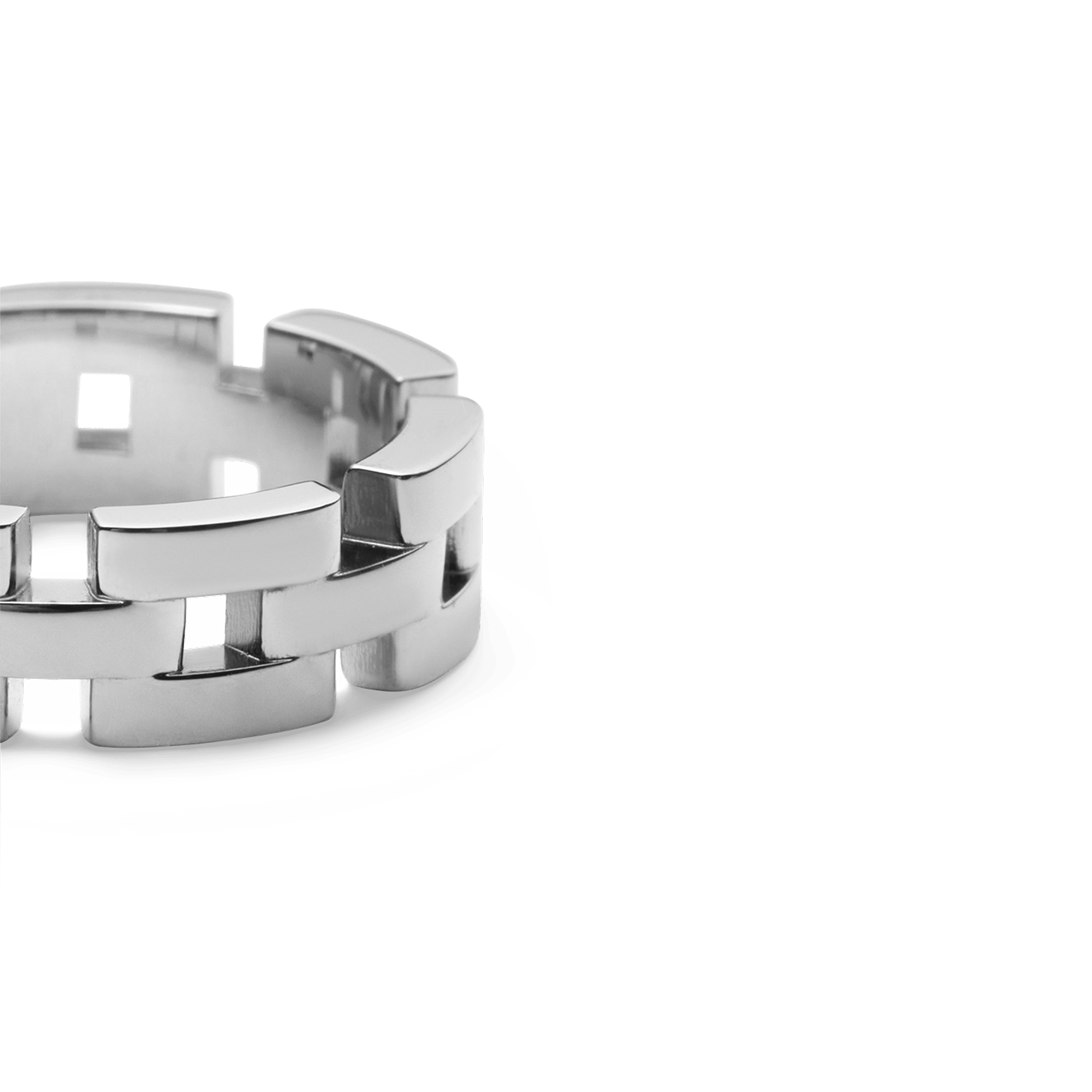 Daniel Wellington 3-Link Ring Silver