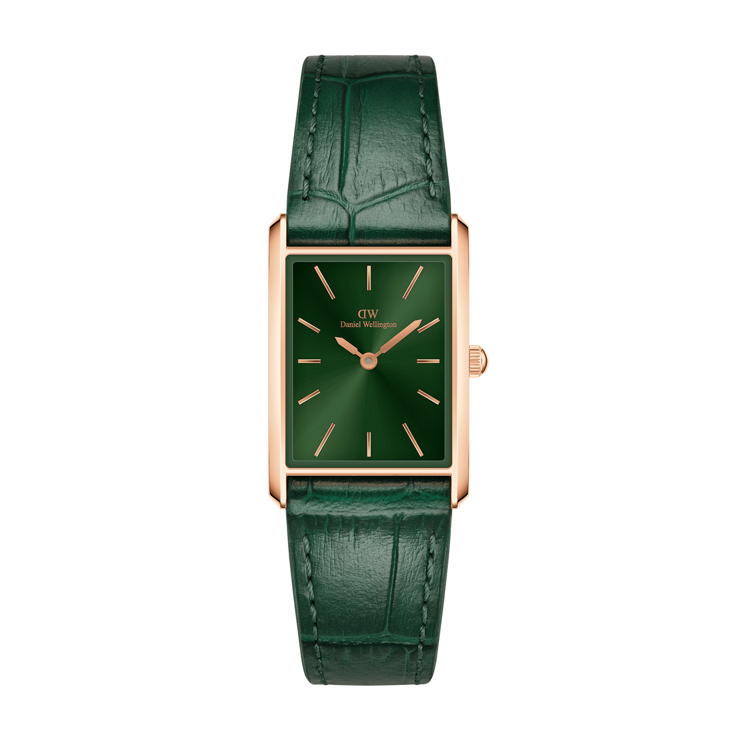 Daniel Wellington Bound Crocodile Emerald Sunray Rose Gold