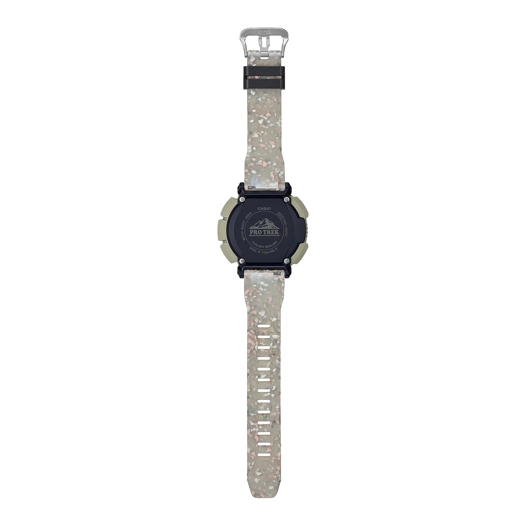 Casio PRO TREK Eco-Friendly Edition with Dual-Layer Display and Recycled Resin Strap PRG340SC-5D
