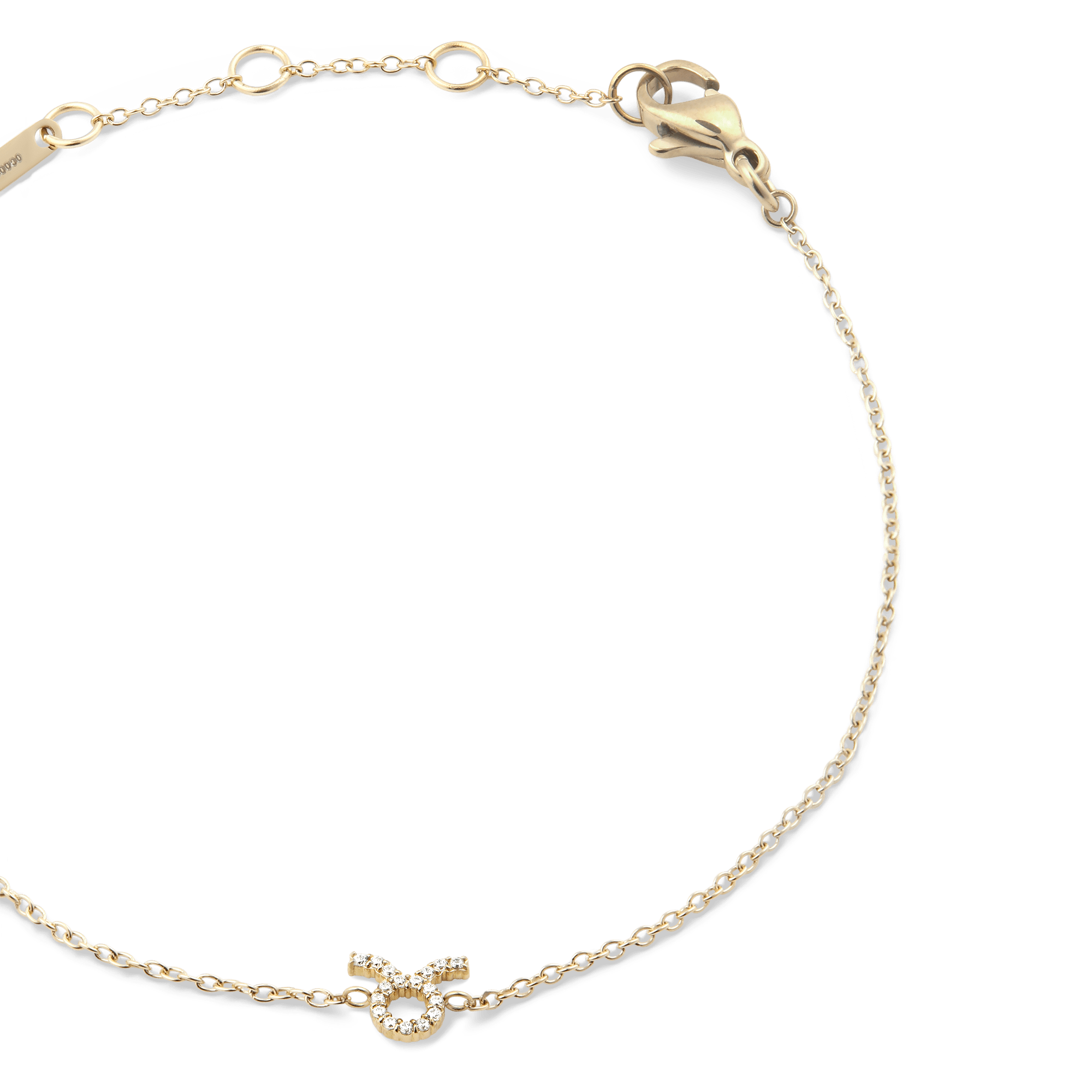 Daniel Wellington Crystal Zodiac Chain Bracelet Gold