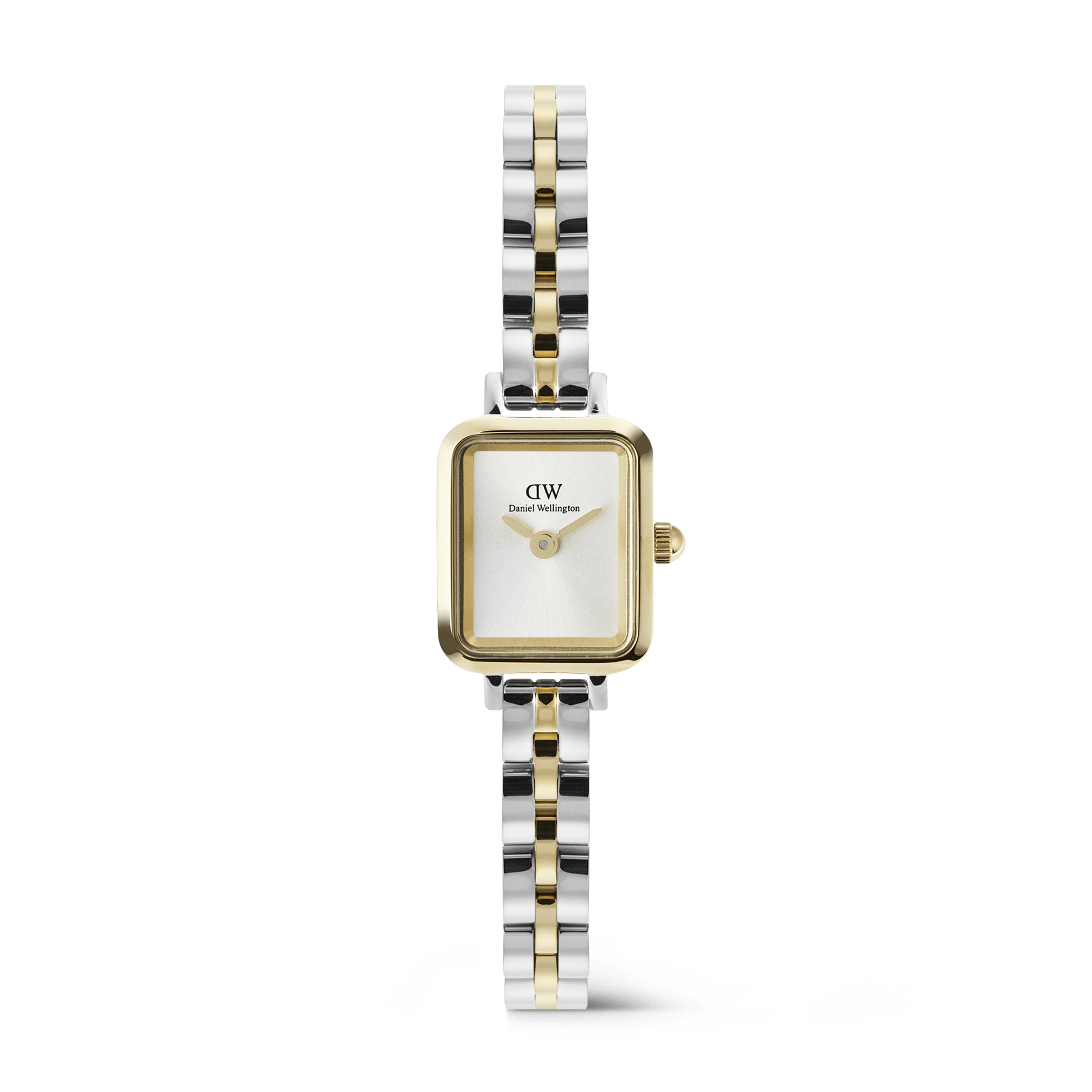 Daniel Wellington Quadro Mini Arch 3-Link Two Tone Gold DW00100925