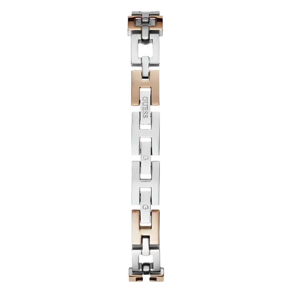 Guess Lady G Silver Dial Two Tone Stainless Steel Watch GW0656L2