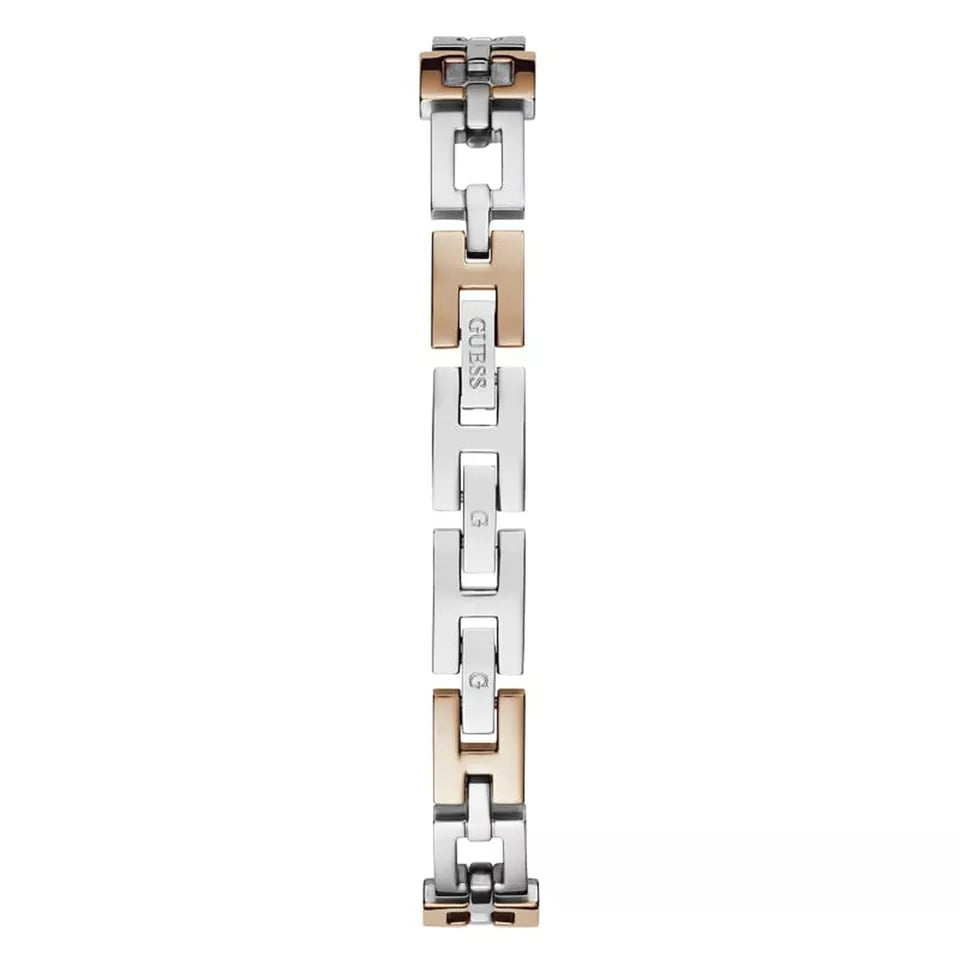 Guess Lady G Silver Dial Two Tone Stainless Steel Watch GW0656L2