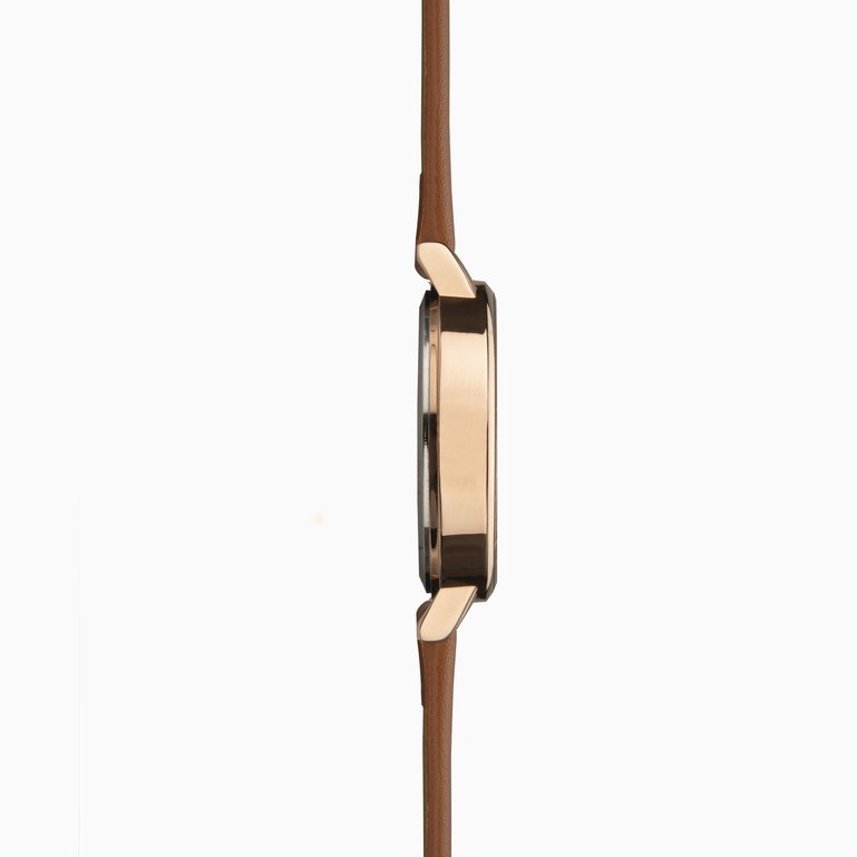 Sekonda Womens Nature Inspired Watch Brown Leather Strap Durable Timepiece
