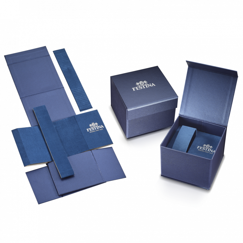 Festina Classics Black Leather Strap Men's Watch F20358/4