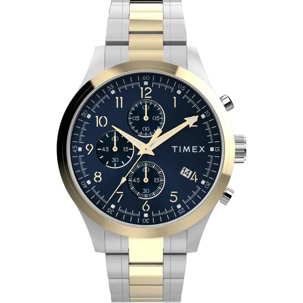 Timex Chrono Two-Tone Watch TW2Y01500