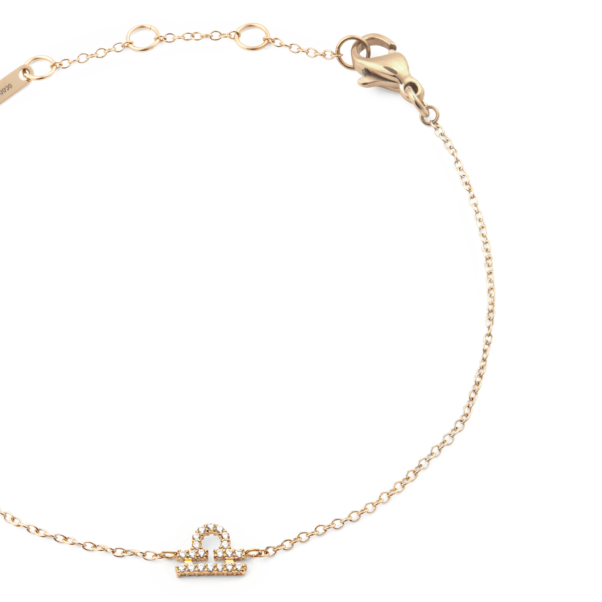 Daniel Wellington Crystal Zodiac Chain Bracelet Gold