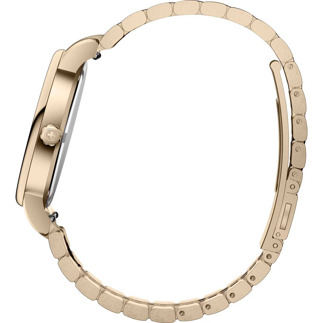 Wenger Urban Donnissima White Dial Rose Gold Stainless Steel Women's Watch 60.1721.119