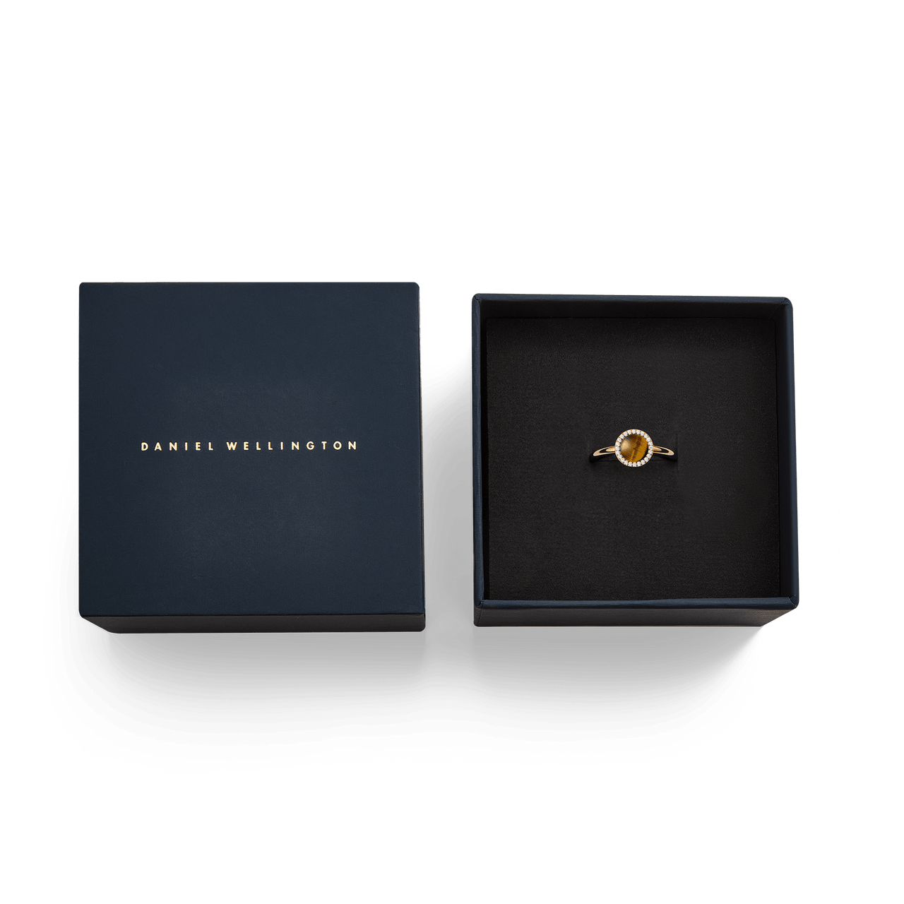Daniel Wellington Audrey Tiger Eye Rose Gold Ring