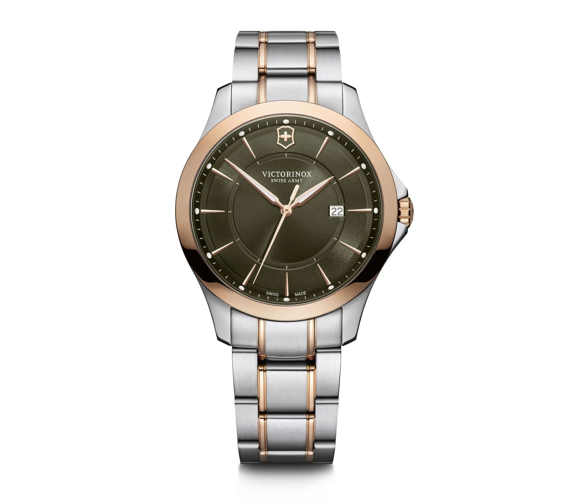 SMITH - morio58 Victorinox Alliance Green Dial Mens Watch 241913 – Watch Direct