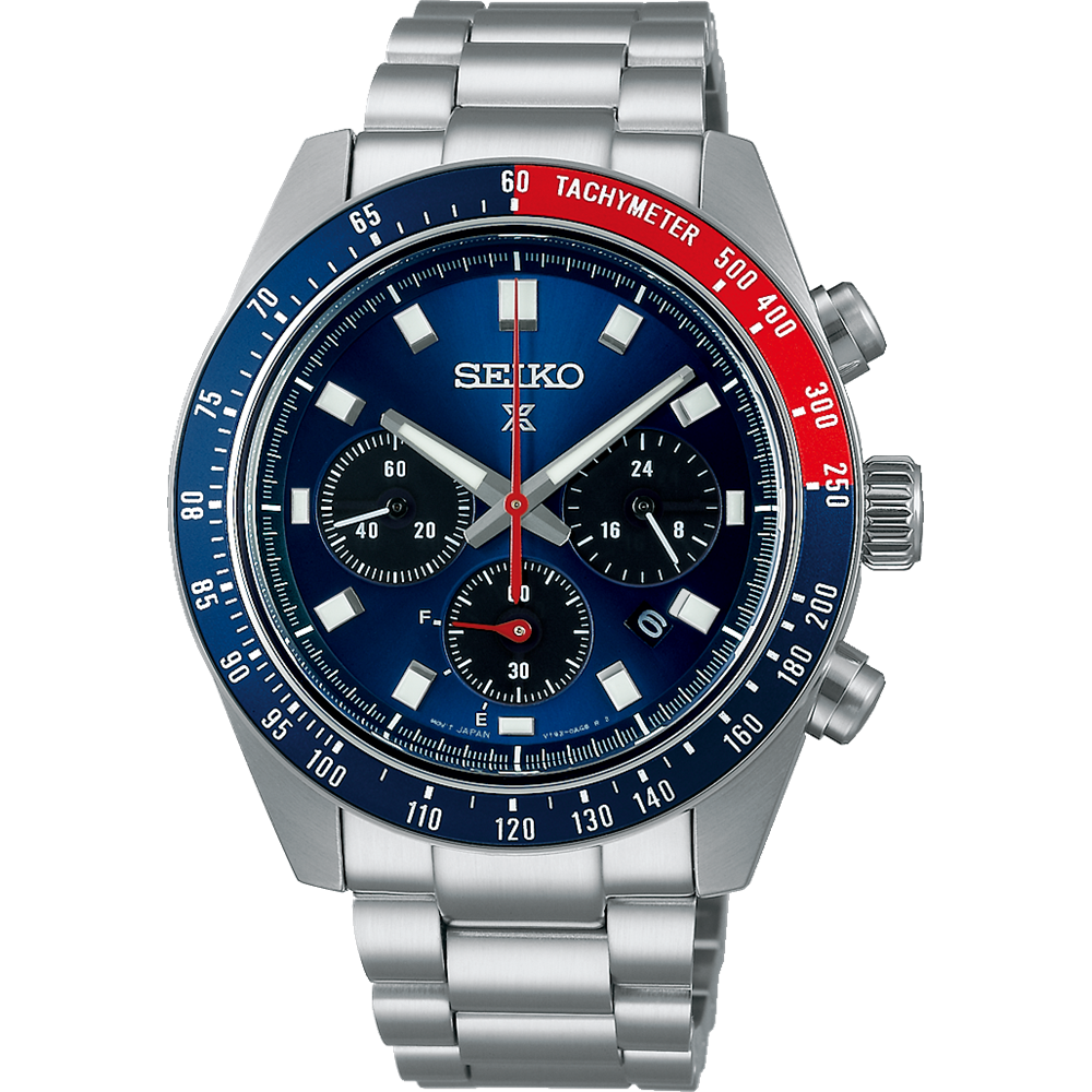 Seiko Prospex Solar Chronograph Blue Dial Watch SSC913P