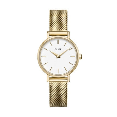 CLUSE Boho Chic Petite Mesh Gold Watch CW0101211001