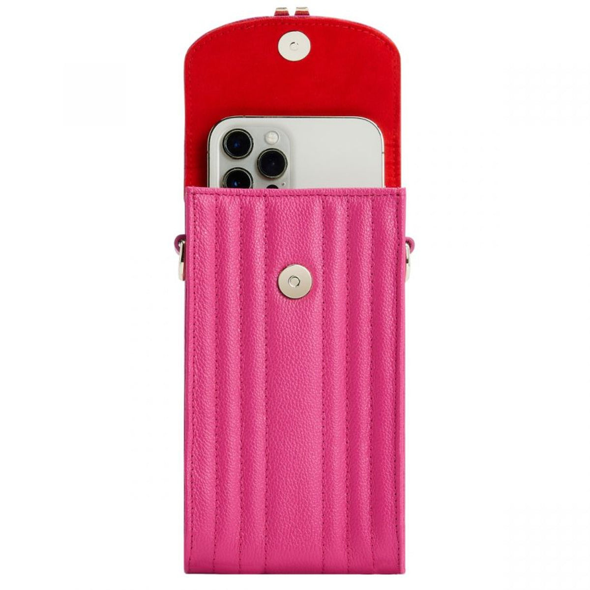 Wolf Mimi Phone Case with Wristlet and Lanyard