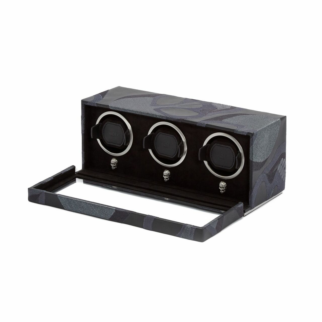 Wolf Memento Mori Triple Winder Black 493602
