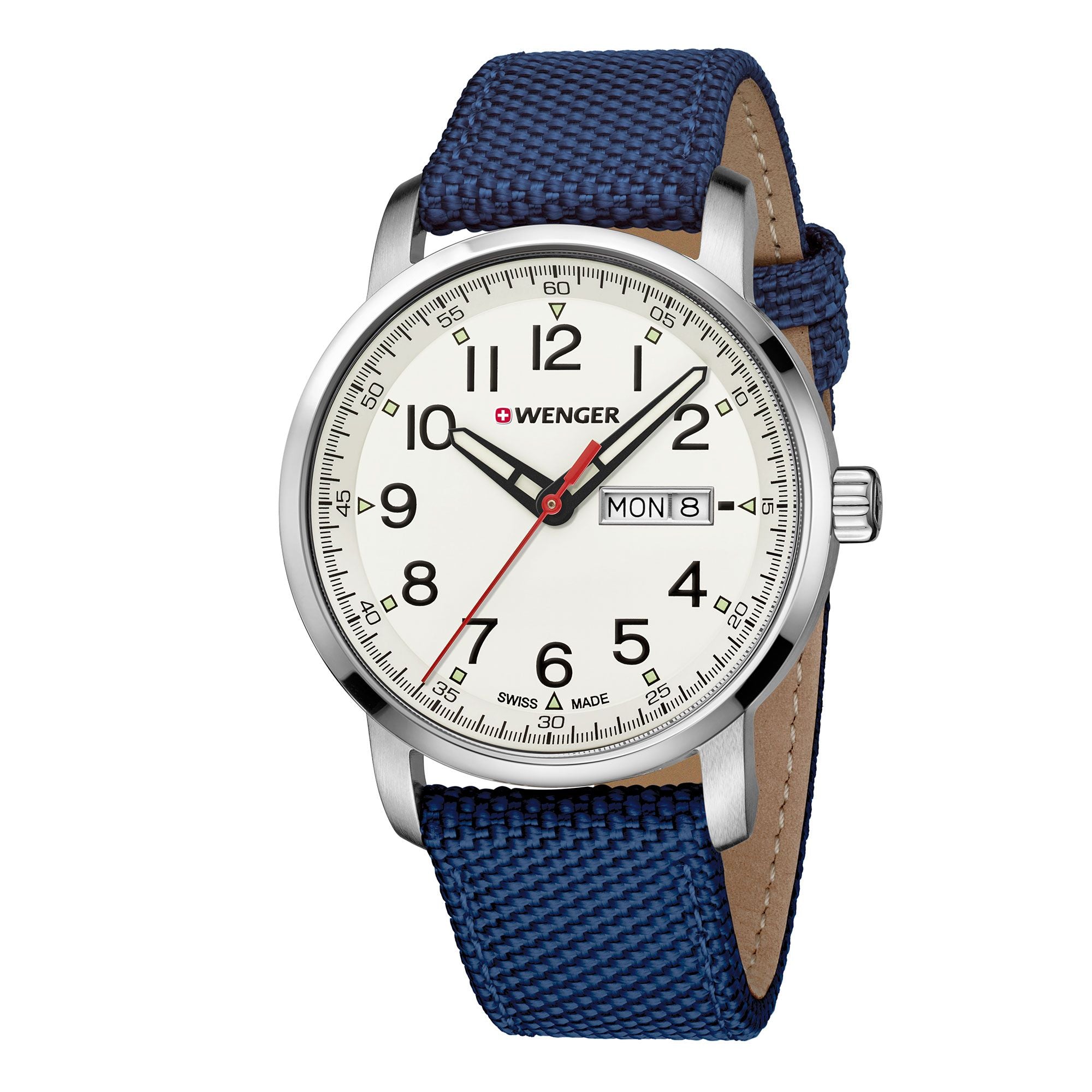 Wenger Attitude Heritage White Dial Watch 01.1541.113