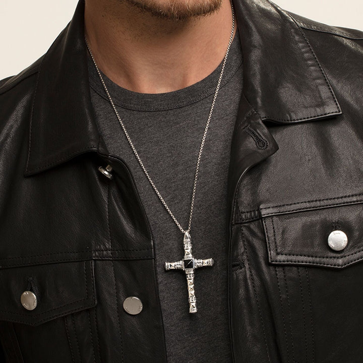 Thomas Sabo Ethnic Cross Black Medium Pendant