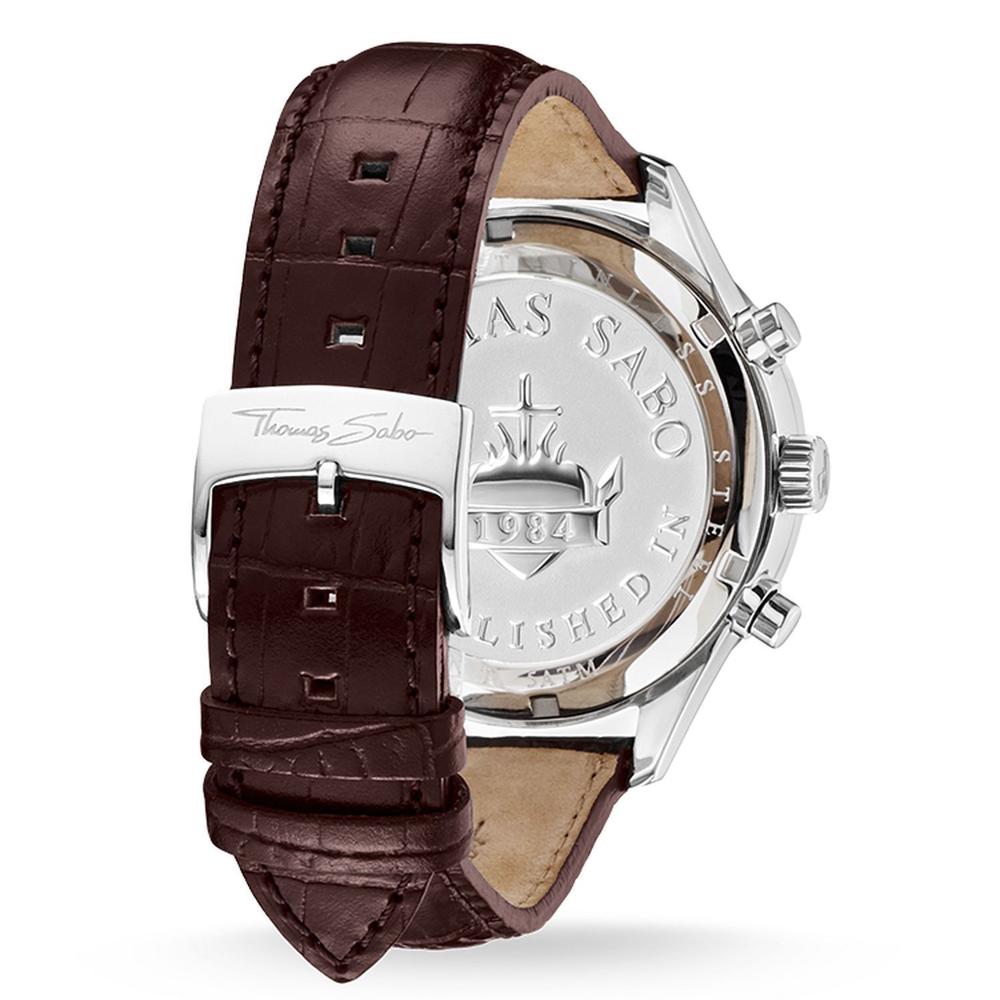 Thomas Sabo Rebel Leather Brown Mens Watch