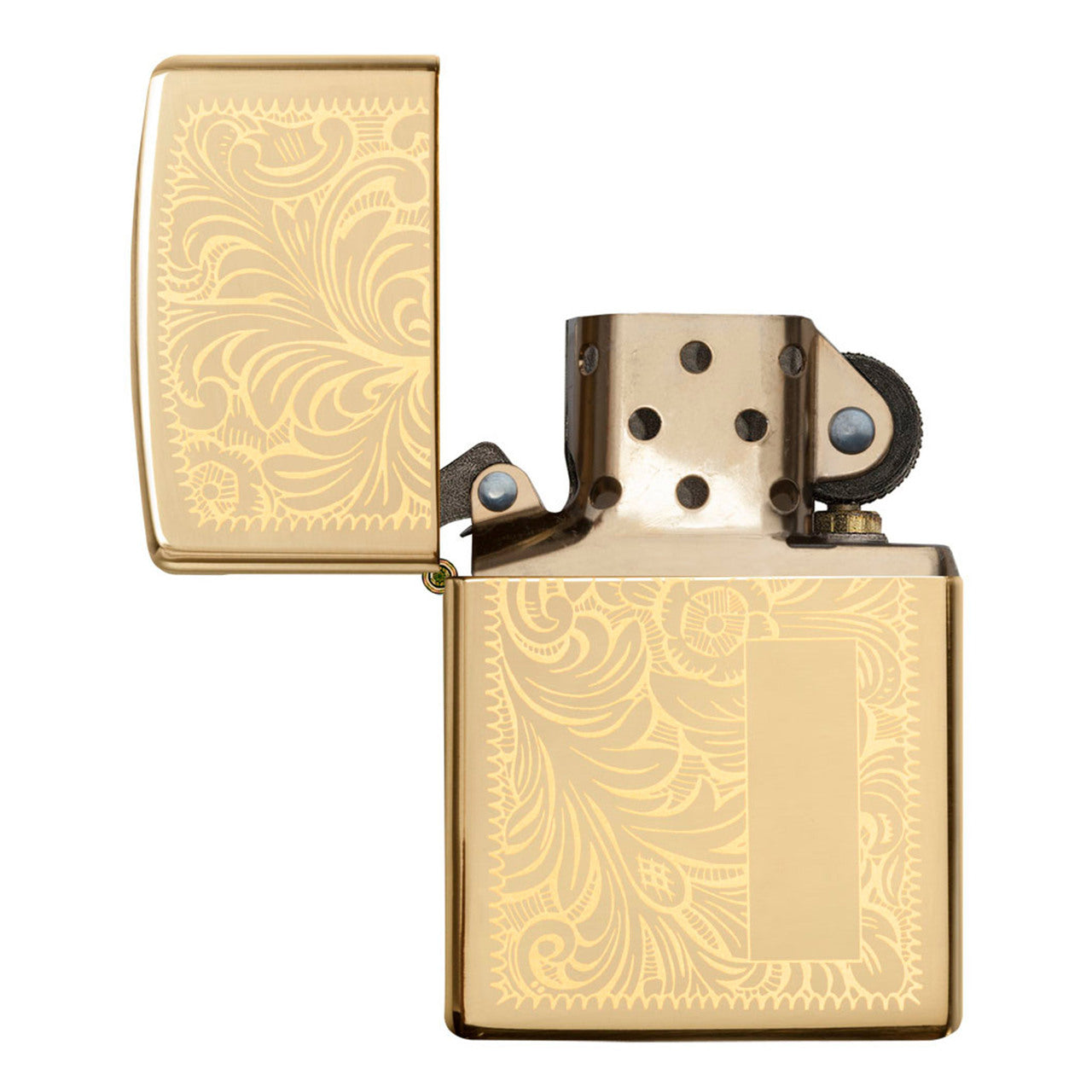 Zippo 352B High Polish Brass Venetian Lighter 90353