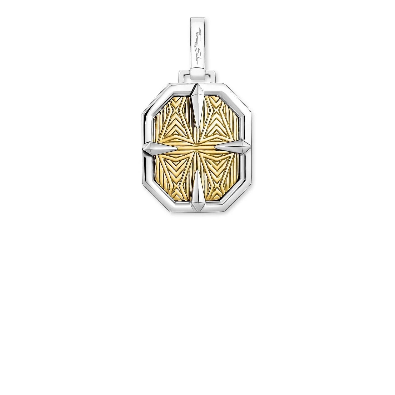 Thomas Sabo Compass Gold Small Pendant TPE867Y