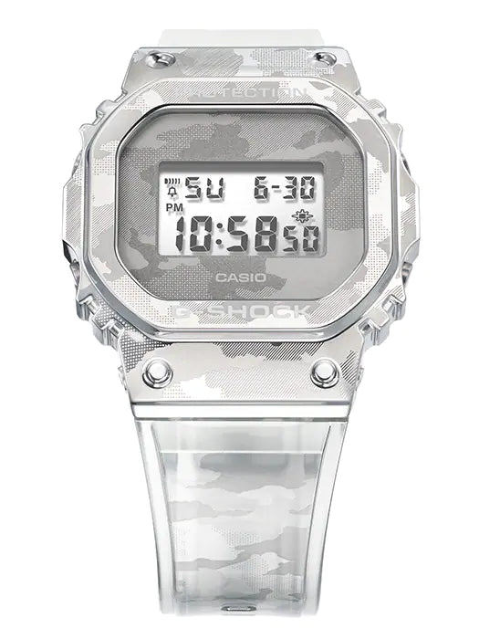 G-Shock G-Squad Transparent Resin Band Watch GM5600SCM-1D
