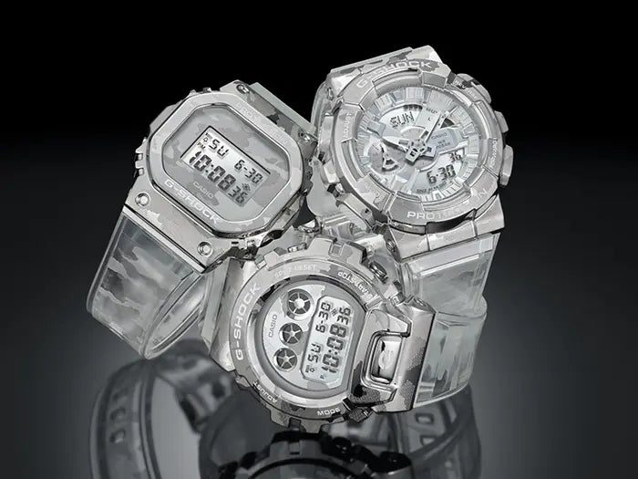 G-Shock G-Squad Transparent Resin Band Watch GM5600SCM-1D