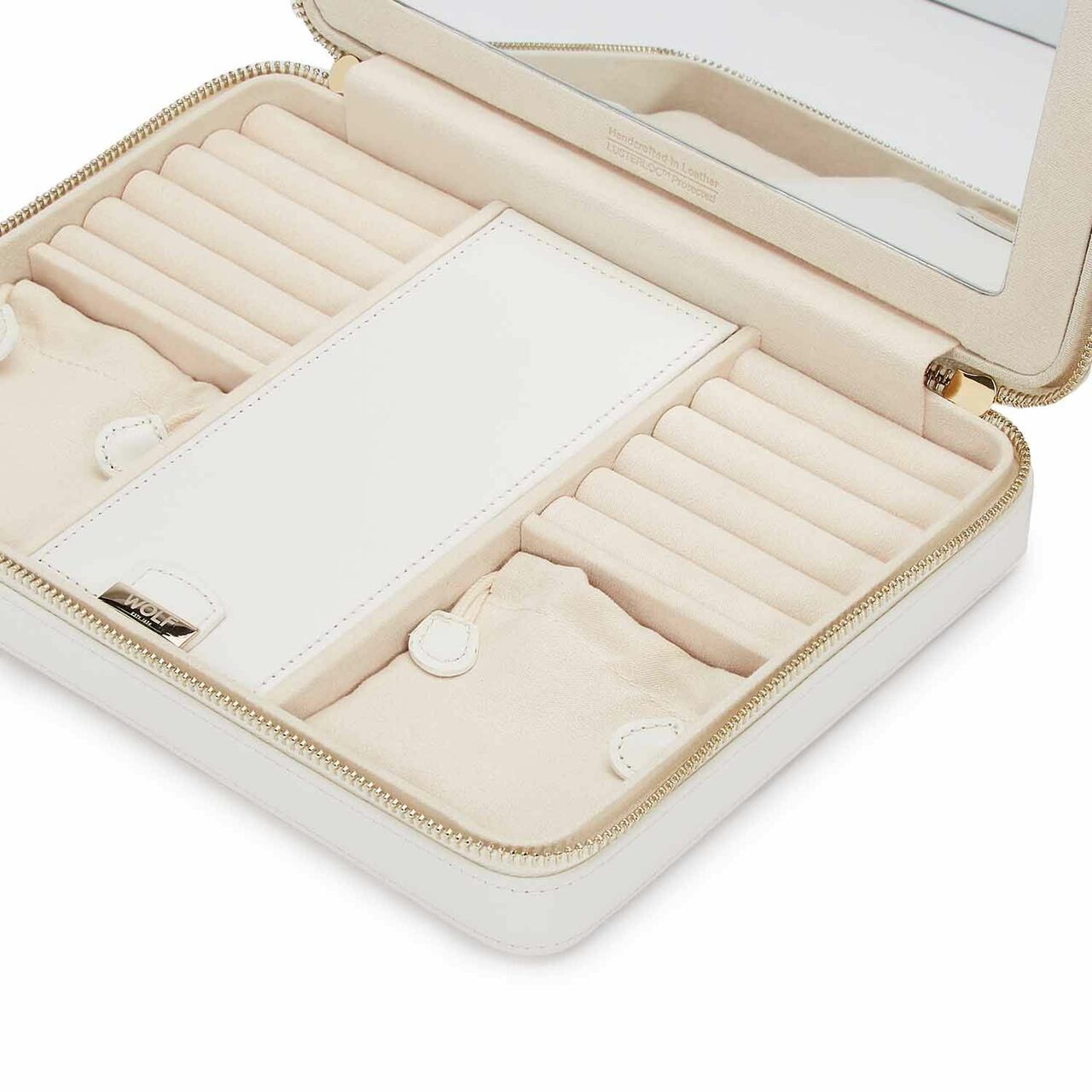 Wolf Maria Large Zip Case White 766153