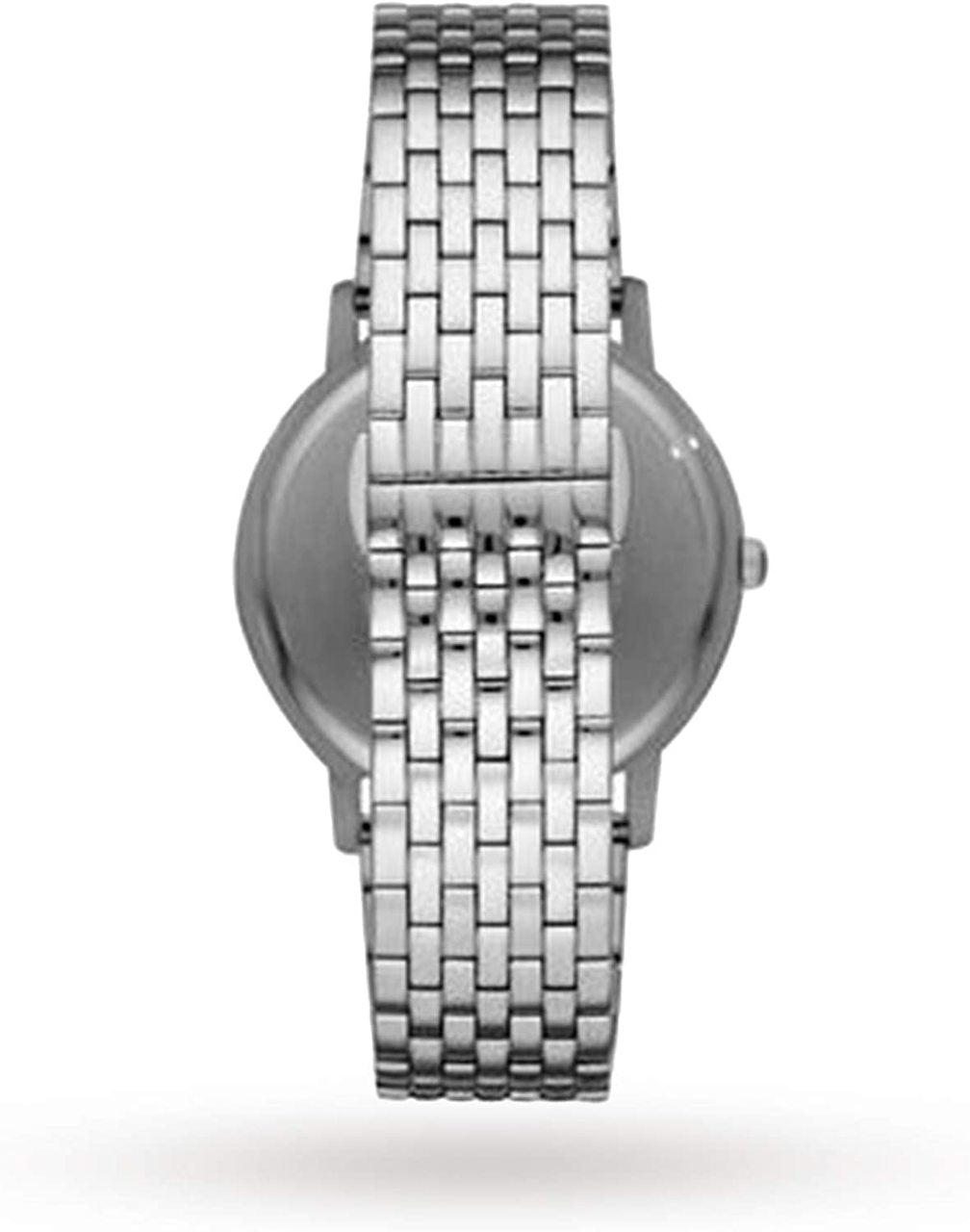Emporio Armani Silver Watch and Cufflinks Set for Men AR80030