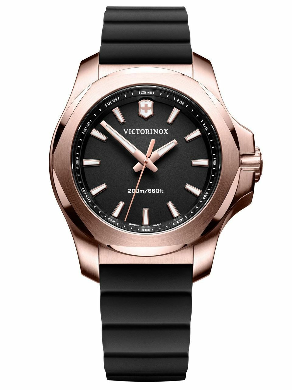 Victorinox I.N.O.X. V Black Dial Womens Watch