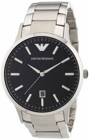 Emporio Armani Stainless Steel Men's Watch with Date AR2457