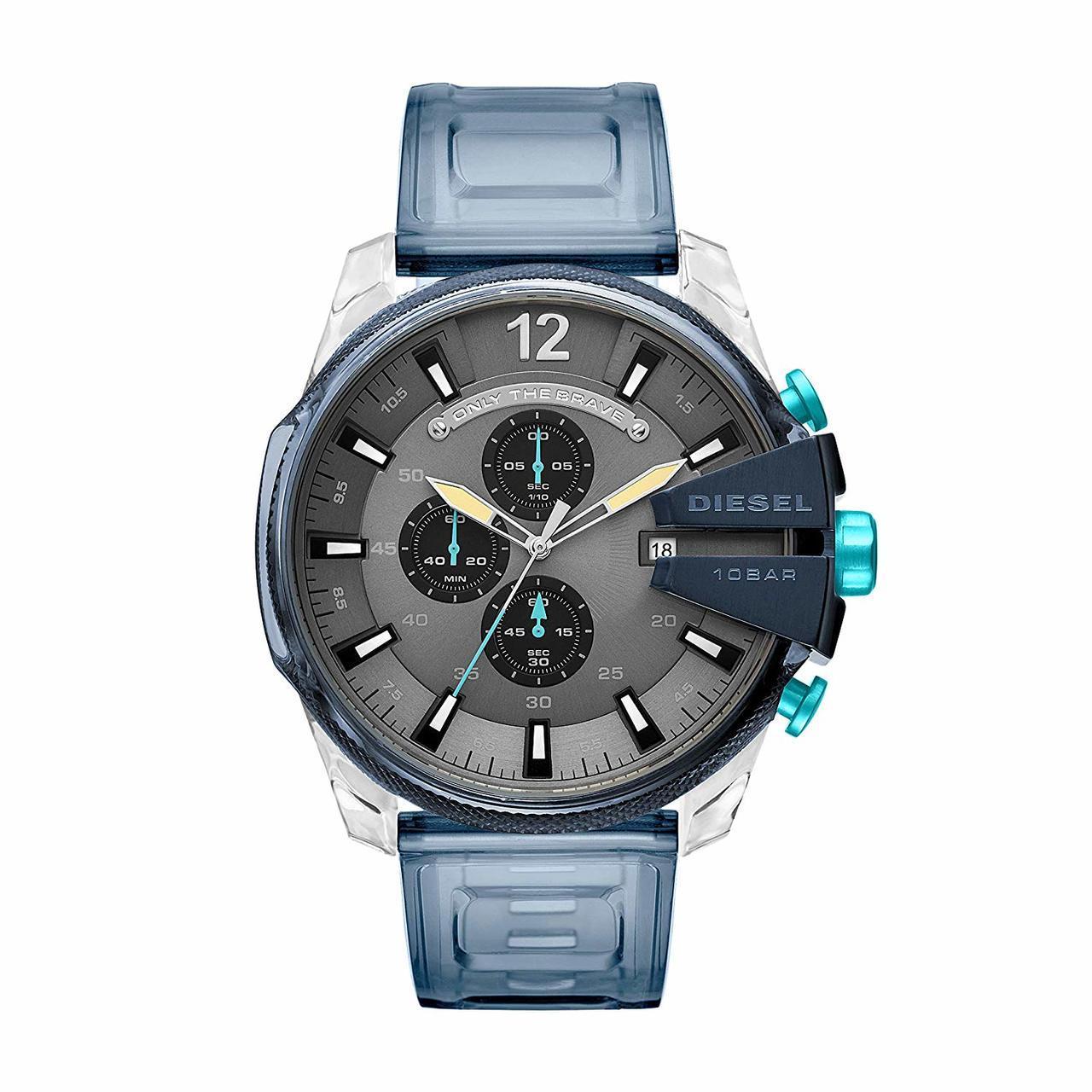 Diesel Mens Mega Chief Analog-Quartz Mens Watch Dz4487