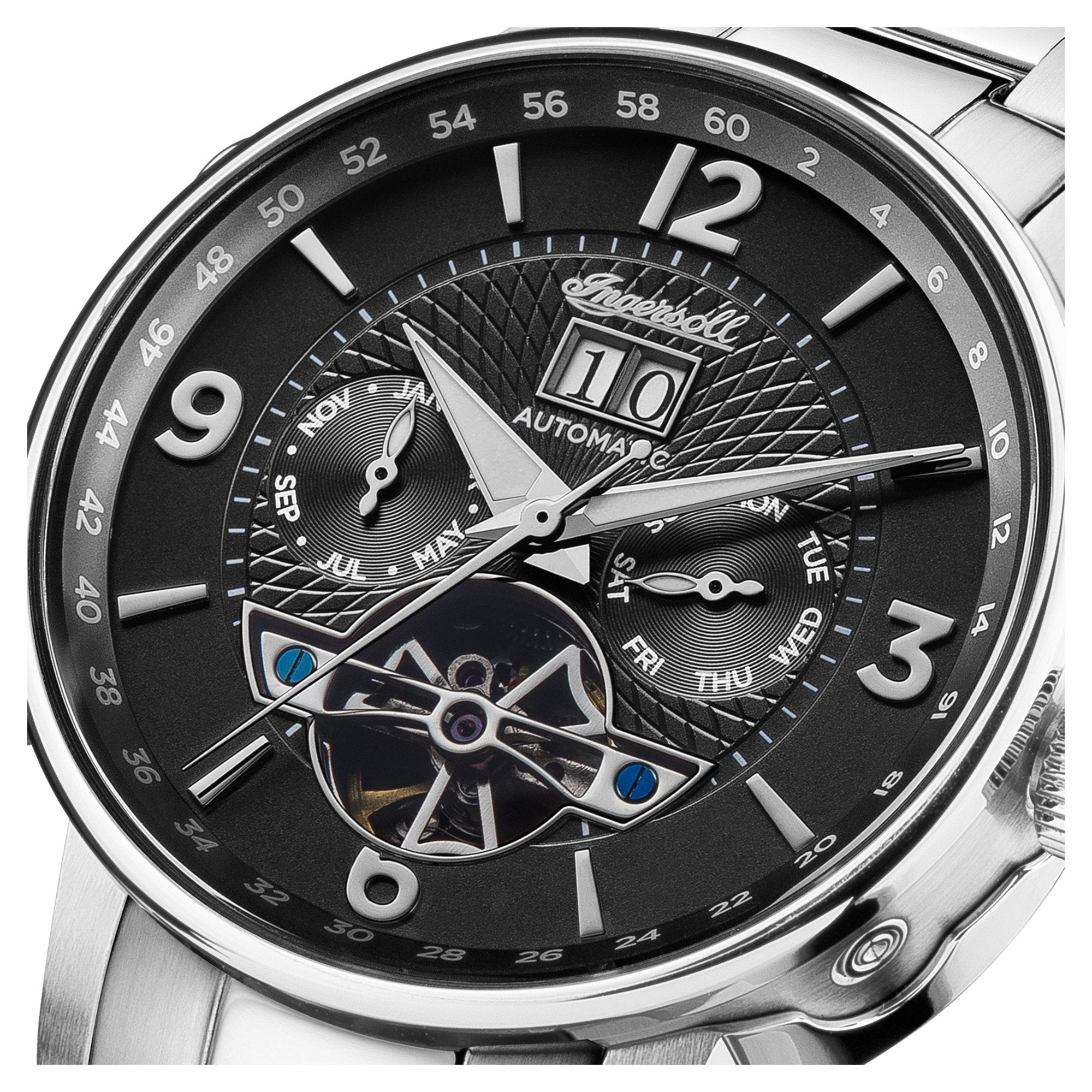 Ingersoll Grafton Automatic Silver Bracelet Watch
