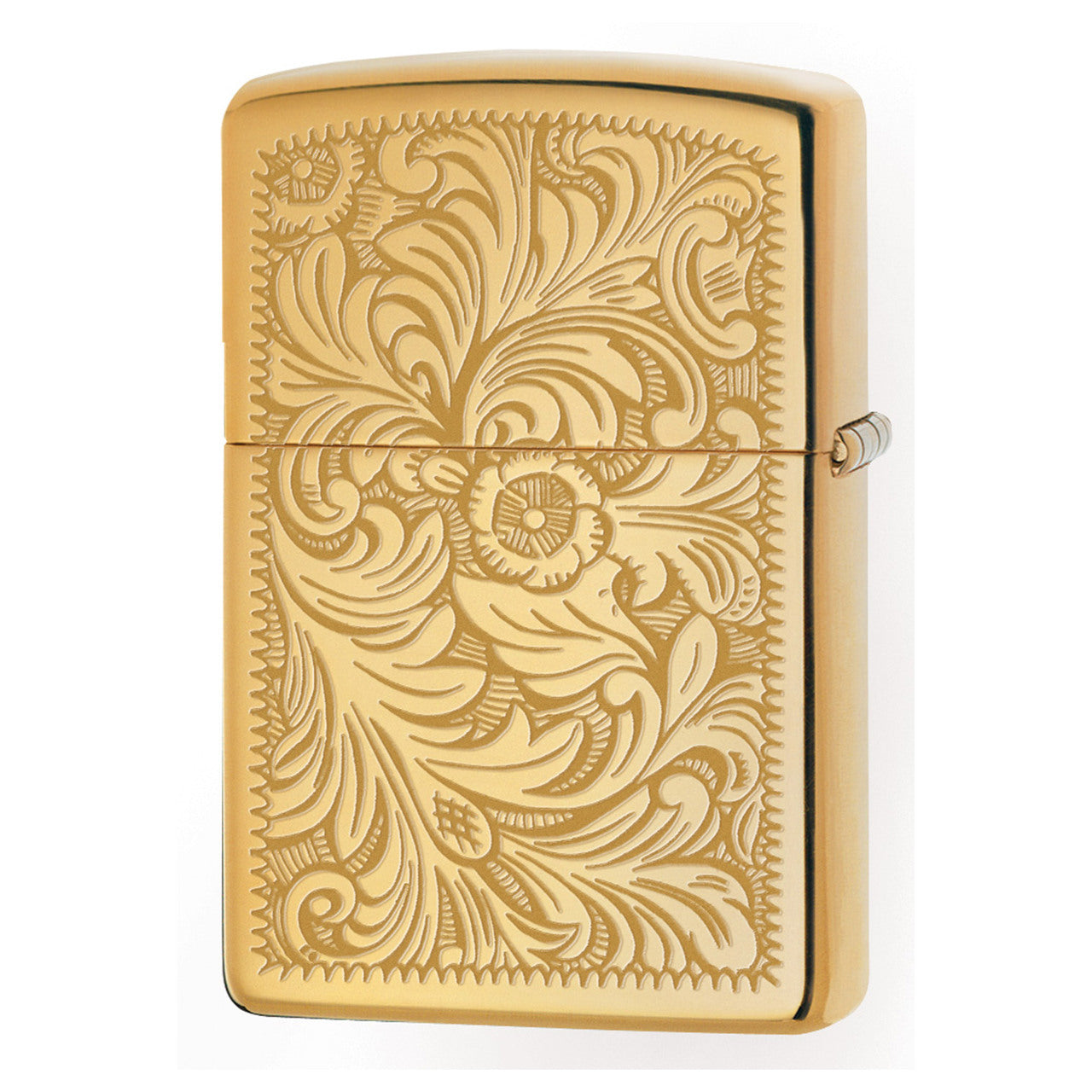 Zippo 352B High Polish Brass Venetian Lighter 90353