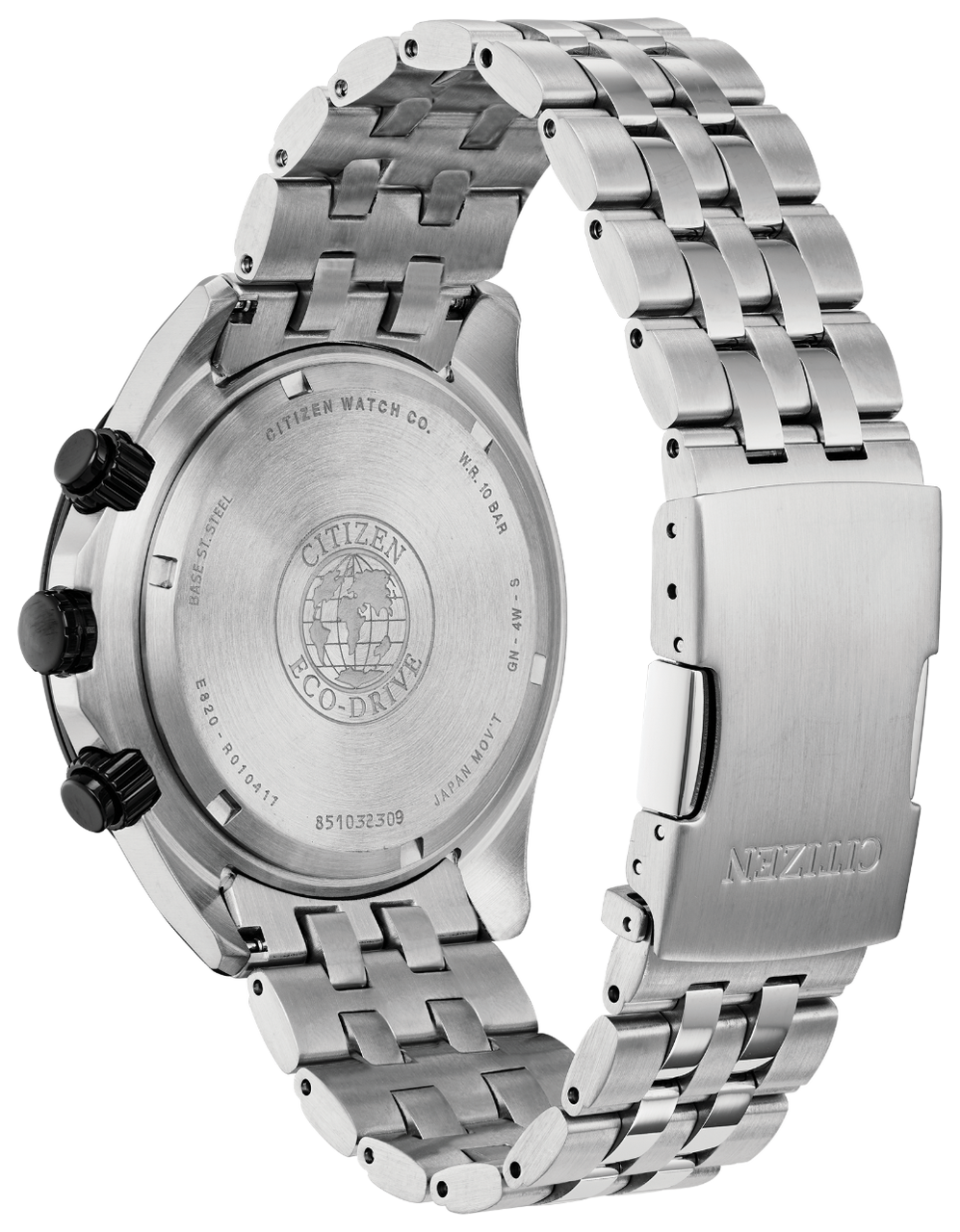 Citizen Perpetual Moonlight Blue Calendar Mens Watch BL5568-54L