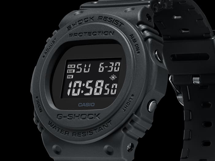 G-Shock Digital Style All Black Watch DW5750E-1B