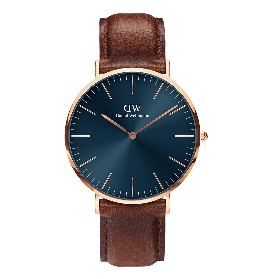 Daniel Wellington Classic 40mm St Mawes Arctic Watch DW00100626 display picture 3