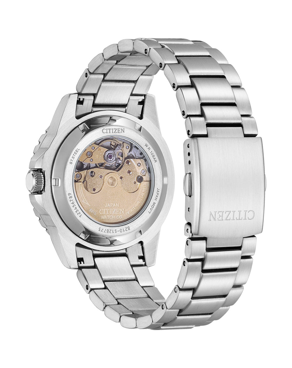 Citizen Automatic Canary Yellow Mens Watch NJ0170-83Z