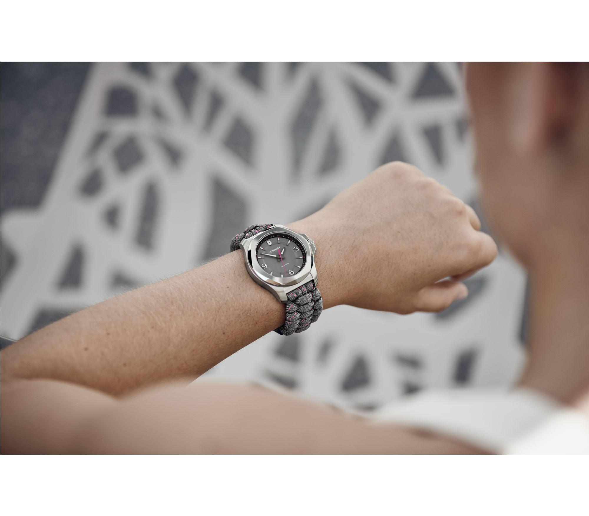Victorinox I.N.O.X. V Grey Dial Womens Watch 241920