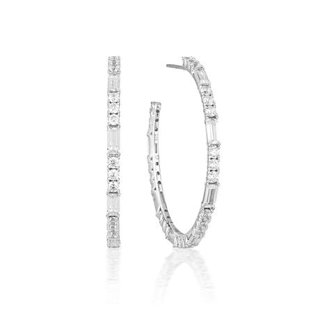 Georgini Irina Large Hoop Silver