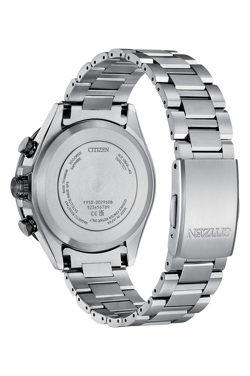 Citizen Attesa Satellite Eco-Drive Titanium Watch CC4058-67X