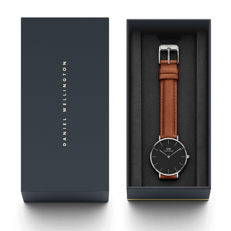 Daniel Wellington Petite 28mm Durham Black Dial Watch DW00100234