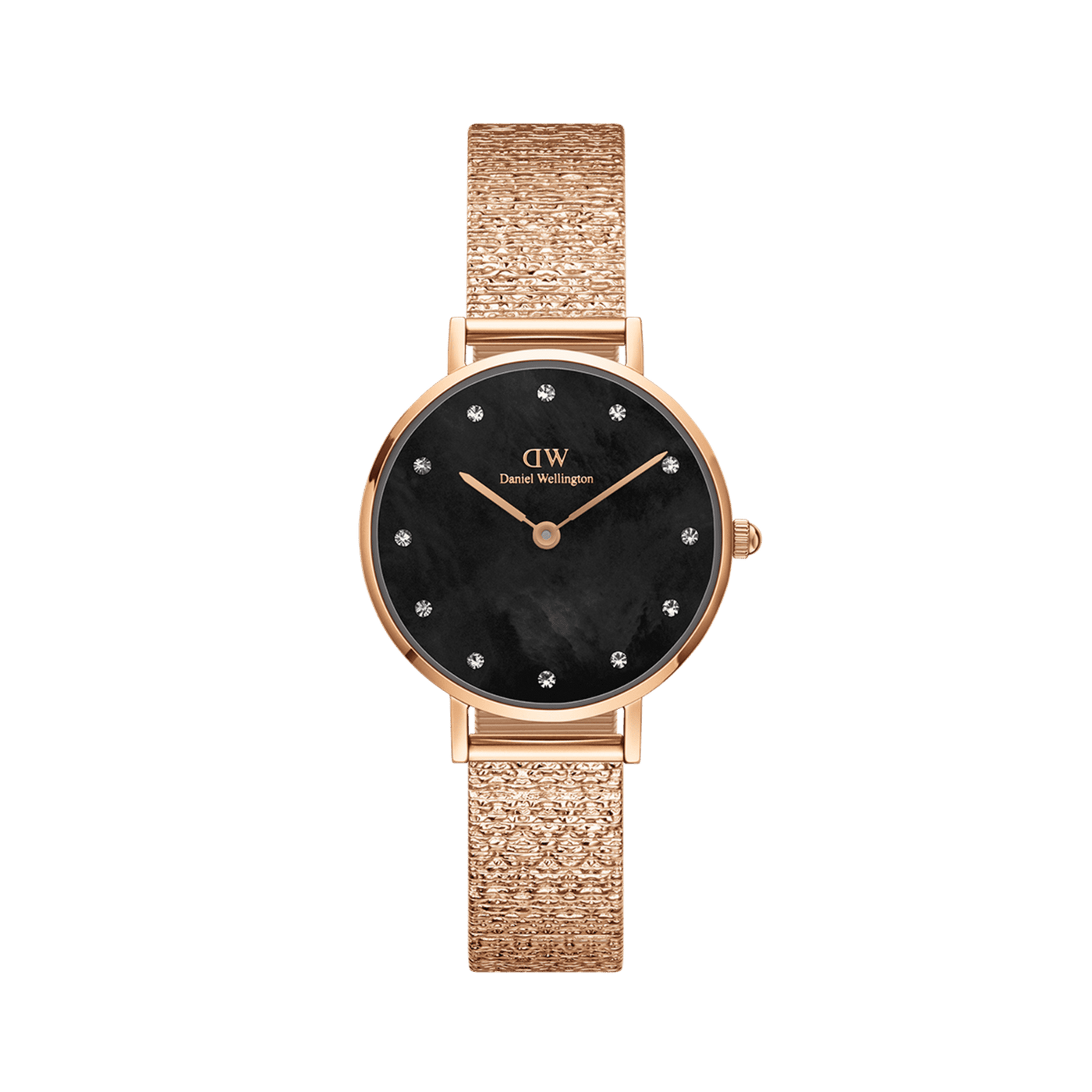 Daniel Wellington 腕時計 PETITE LUMINE PRESSED 28 DW00100590 Petite Lumine - Watch with white mother of pearl dial | DW