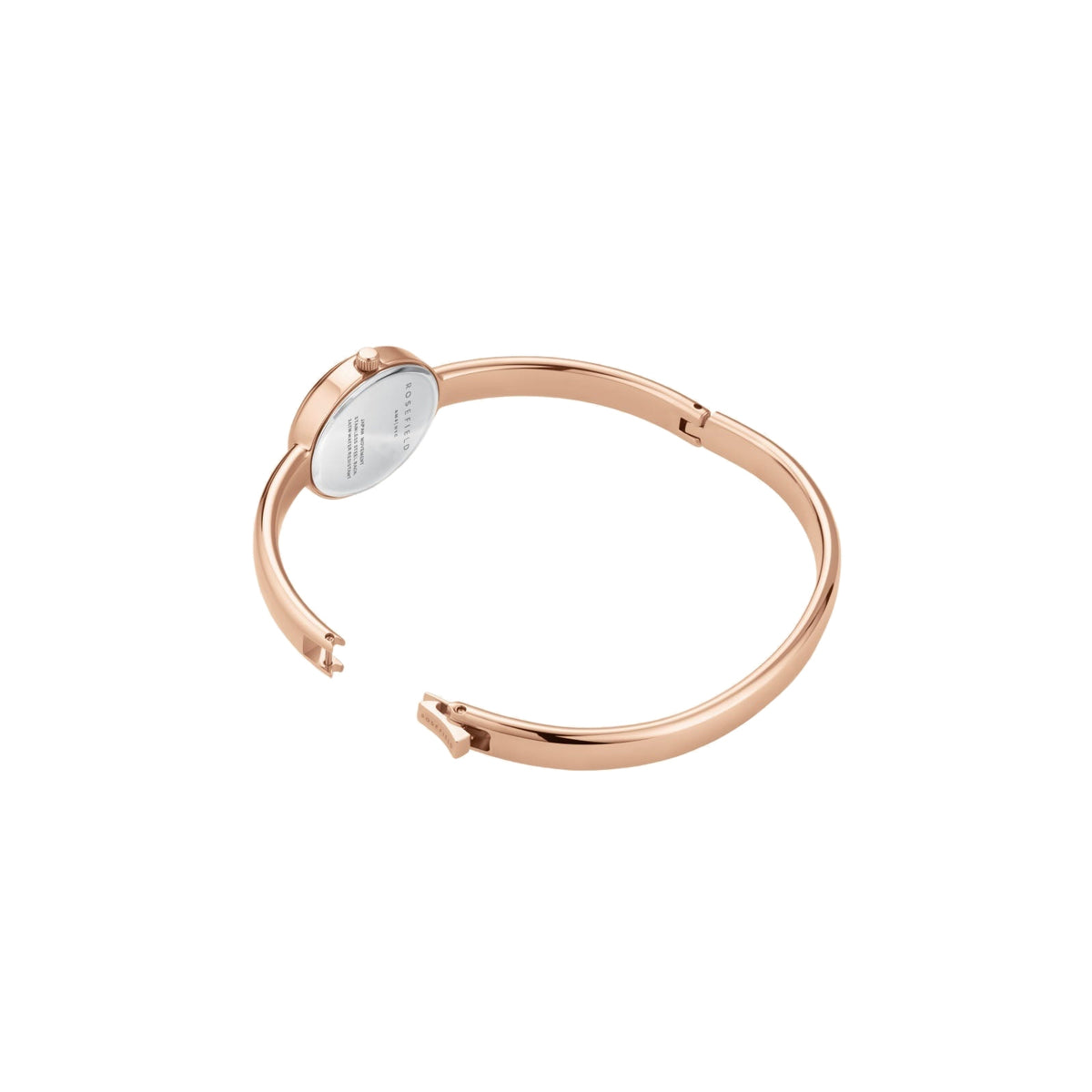 Rosefield Studio Bangle S Mother of Pearl Rose Gold Watch STWRSR-ST08