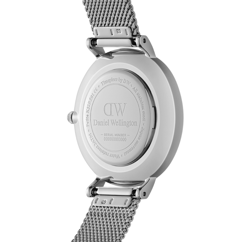 Daniel Wellington Petite 36mm Sterling White Dial Watch DW00100306
